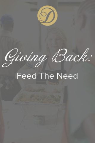 giving back feed the need duvall catering & events