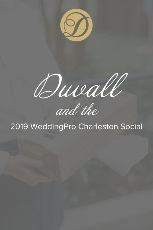 Duvall and the 2019 WeddingPro Charleston Social
