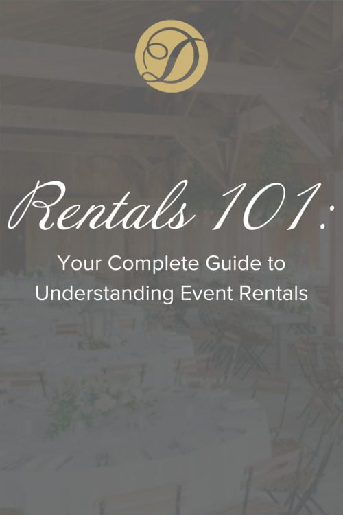 Duvall Catering & Events rentals 101 event rentals