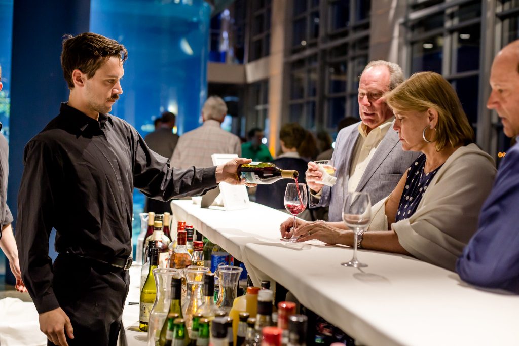 Duvall Catering & Events bar service at a seminar