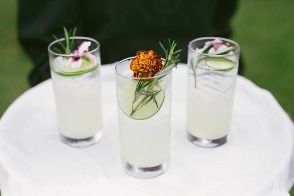 Wedding cocktails